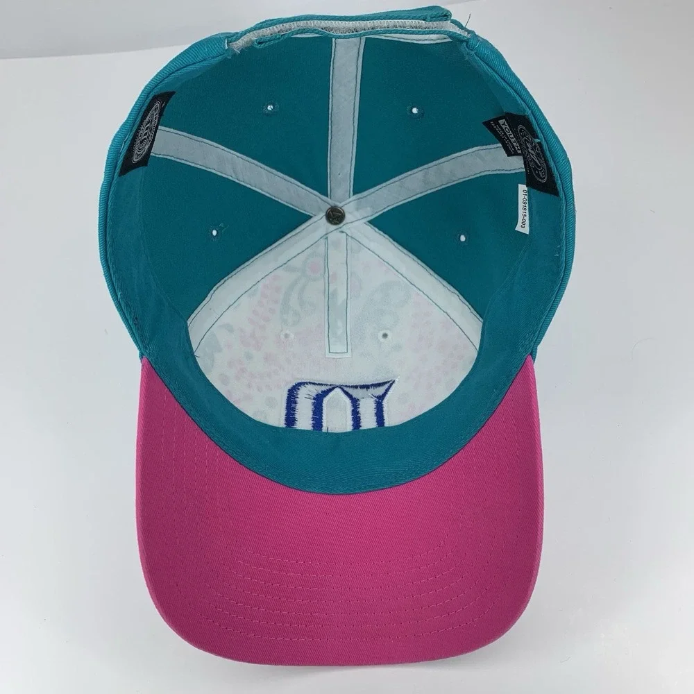 Duke Blue Devils YOUTH Hat Teal Pink Adjustable '47 Kids Baseball Cap